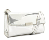 BOLSA TIRACOLO MÉDIA PRATA SPECHHIO C 50009 0001 0001 ANACAPRI - Vintedoisk